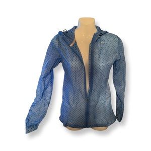 Nike Running Wind Breaker - blue Polka Dots